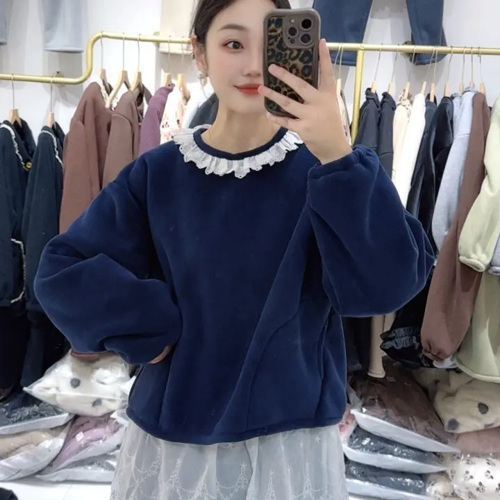 双层加厚纯色屁连可拆卸弯刀裤可外穿家居服套装