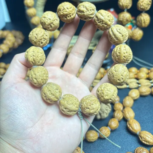 文玩核桃手串 原皮原色 21➕