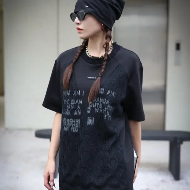 复古街头风显瘦百搭短袖T恤女秋季新款宽松休闲3925