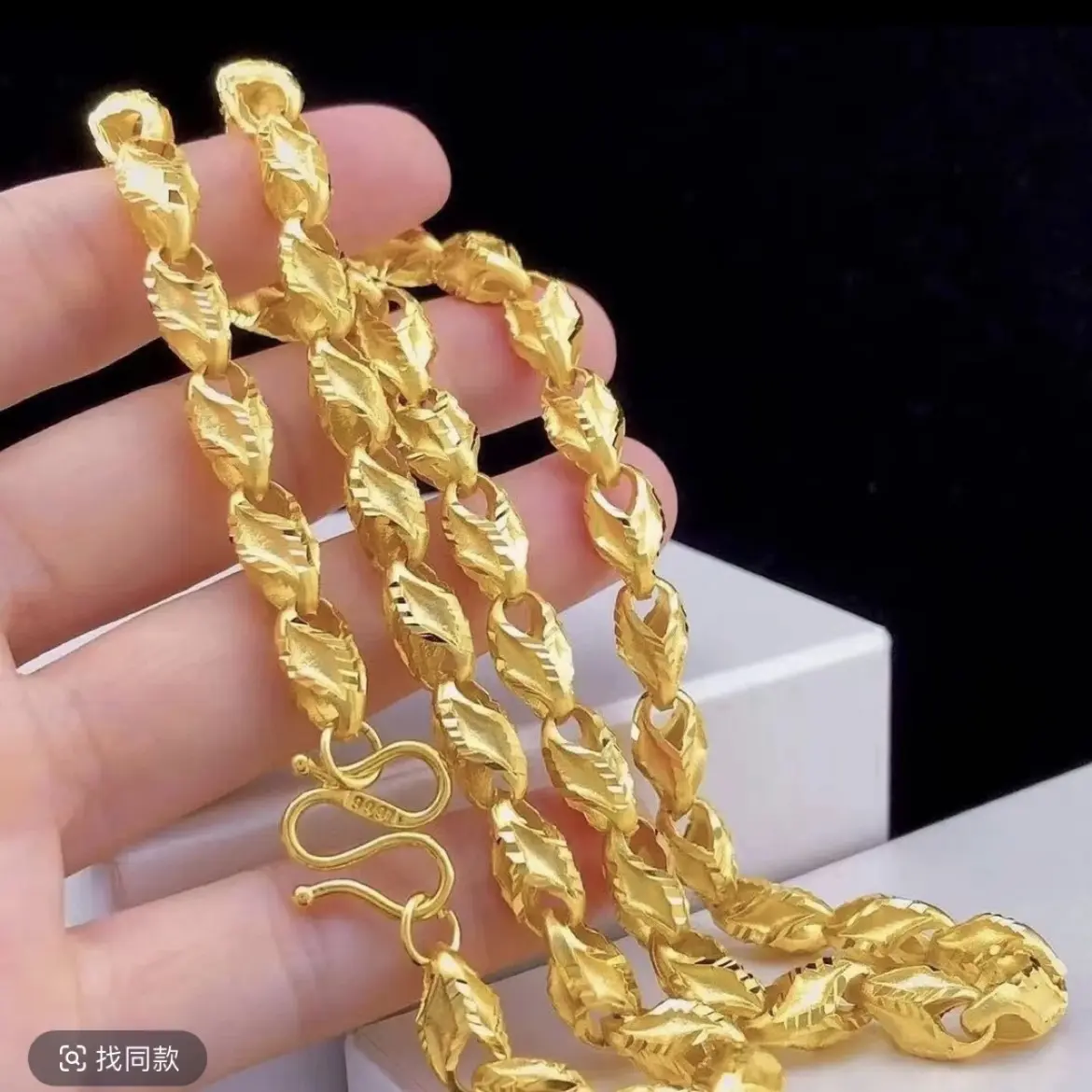 合金项链 经典百搭 麦穗项链