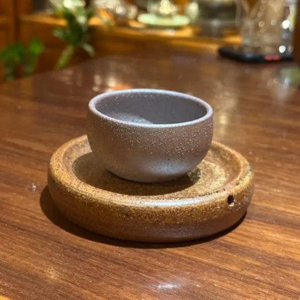 柴烧品茗杯70ml左右