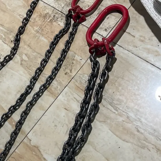 锰钢链条吊钩可调节长短适用于吊车起重吊具