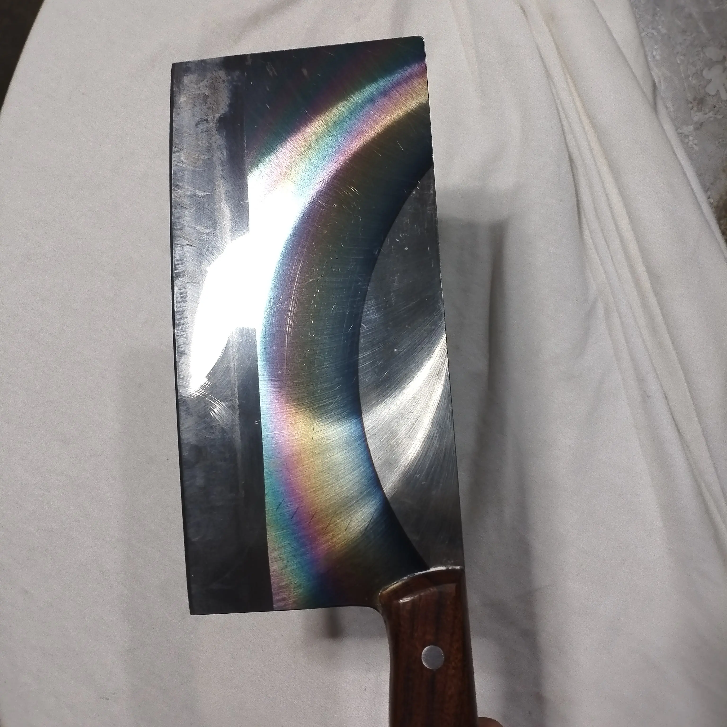 轴承钢锻打加厚锋利家用商用斩切两用刀