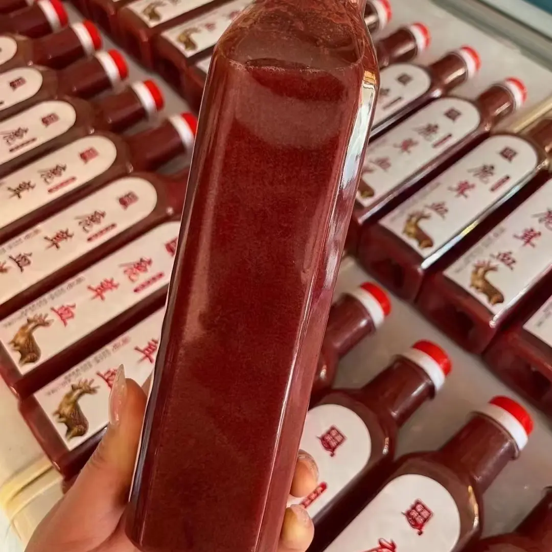 东北双阳鹿乡产地新鲜鹿红（茸红）加酒保鲜发货可煲汤泡酒营养美味