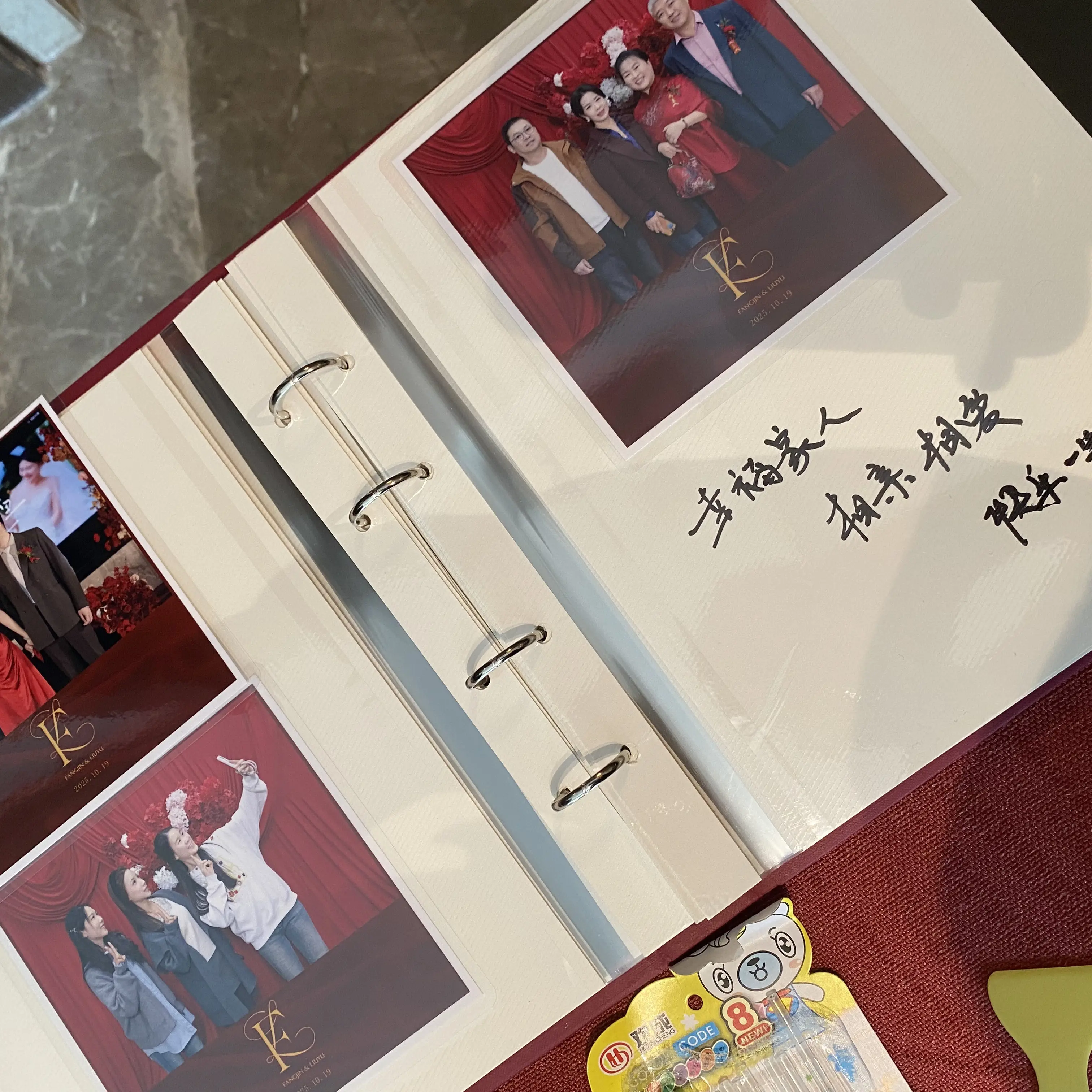 麦瑞即影即有留言册(不独立售卖，和三、四、五个小时套系绑定)