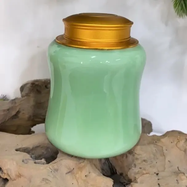高档青瓷茶叶罐储存罐密封罐a28