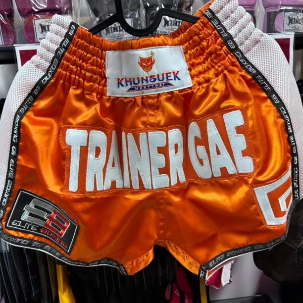 泰国进口速干透气泰拳搏击训练短裤