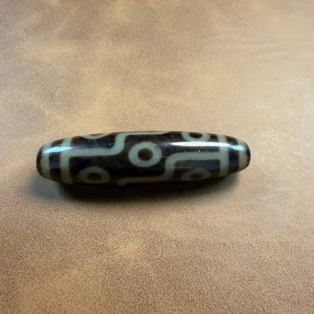 六眼天珠 老马手工工艺玛瑙天珠传承