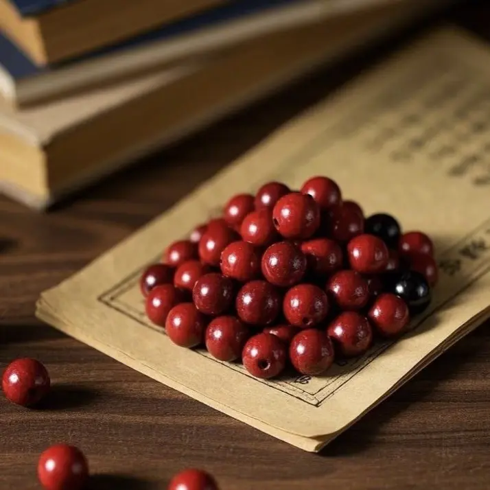 含辰砂工艺品含辰砂工艺品朱砂紫金砂DIY散珠时尚百搭饰品（一克）