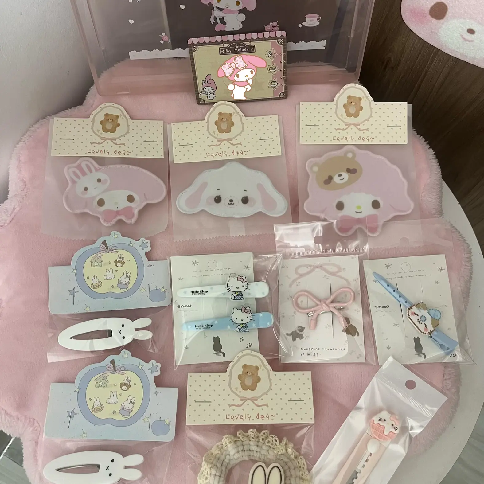 【雪兔·】直播间专用，商城勿拍。可爱卡通发夹，默认微瑕no退