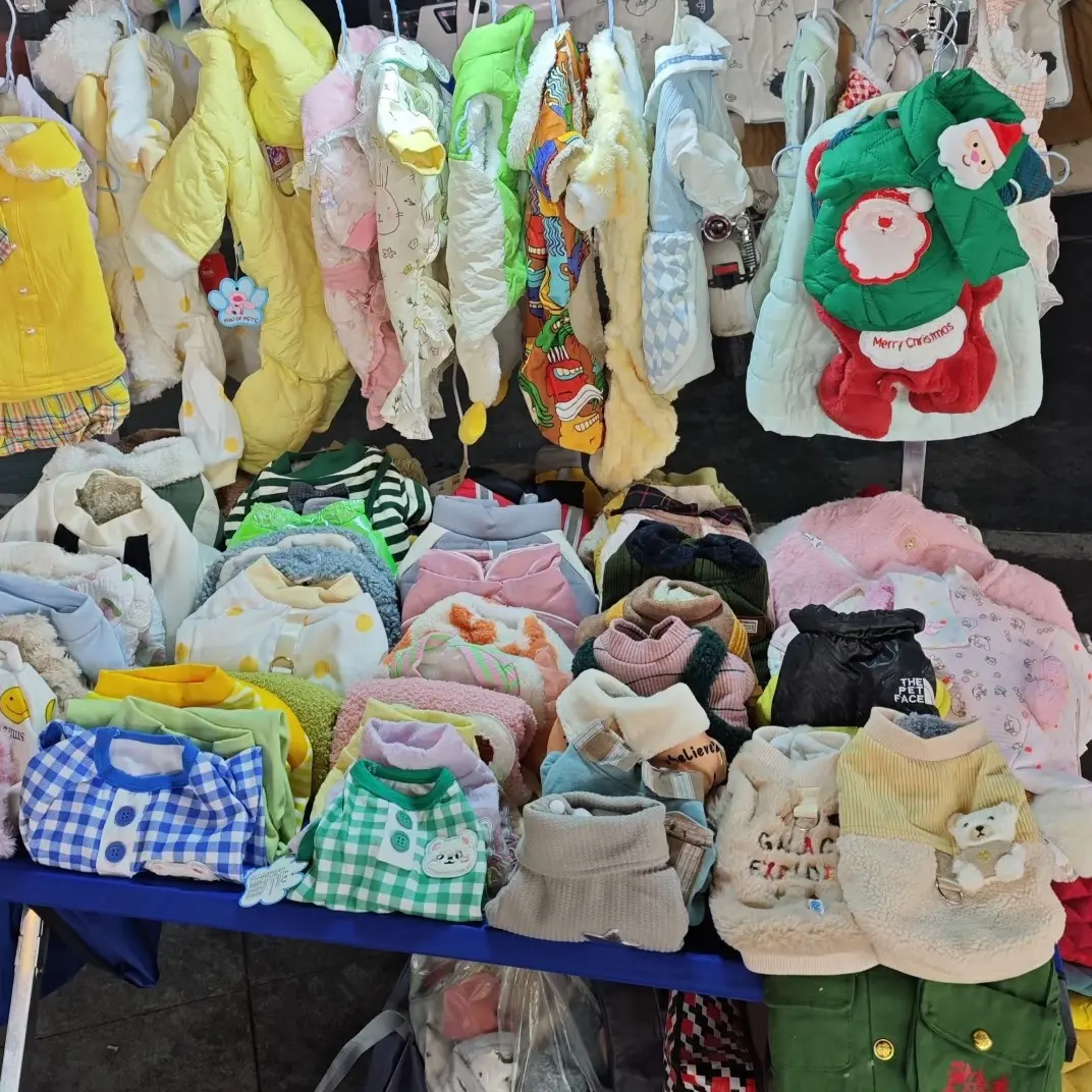 秋冬季网红狗狗保暖棉衣适合中小型犬服装