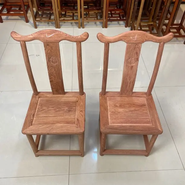 小官帽椅原木白坯送蜂蜡