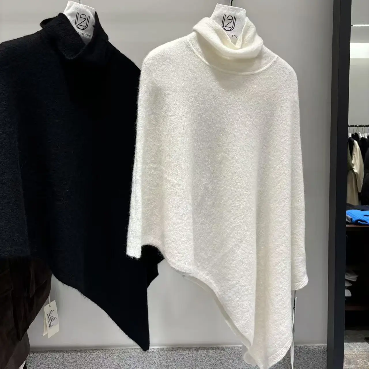 2026A加厚百搭羊毛披肩围巾