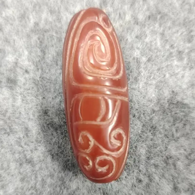 玛瑙满工桶珠未镶嵌