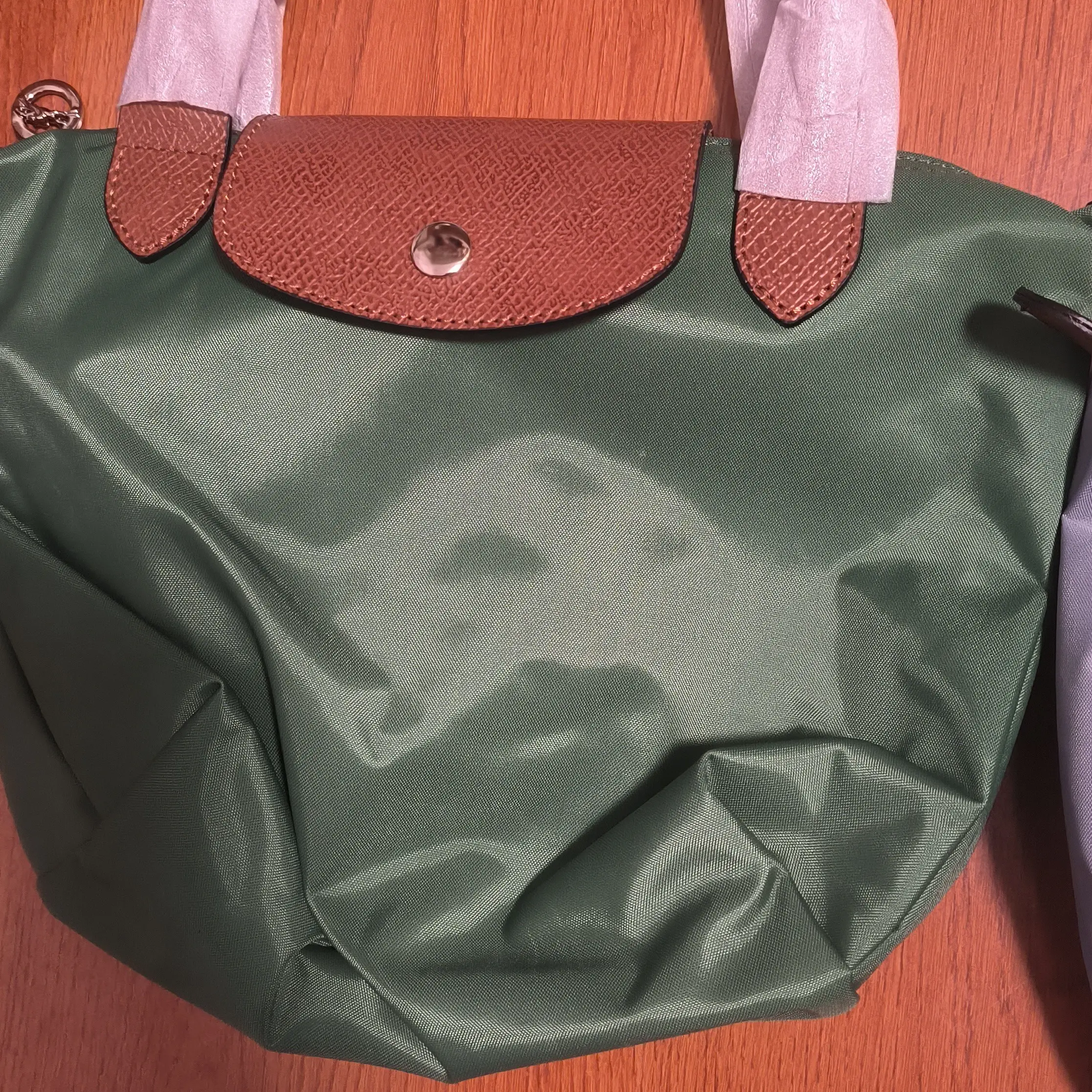 中号  饺子包轻便托特包休闲手提单肩包大小号尼龙女包复古上班百