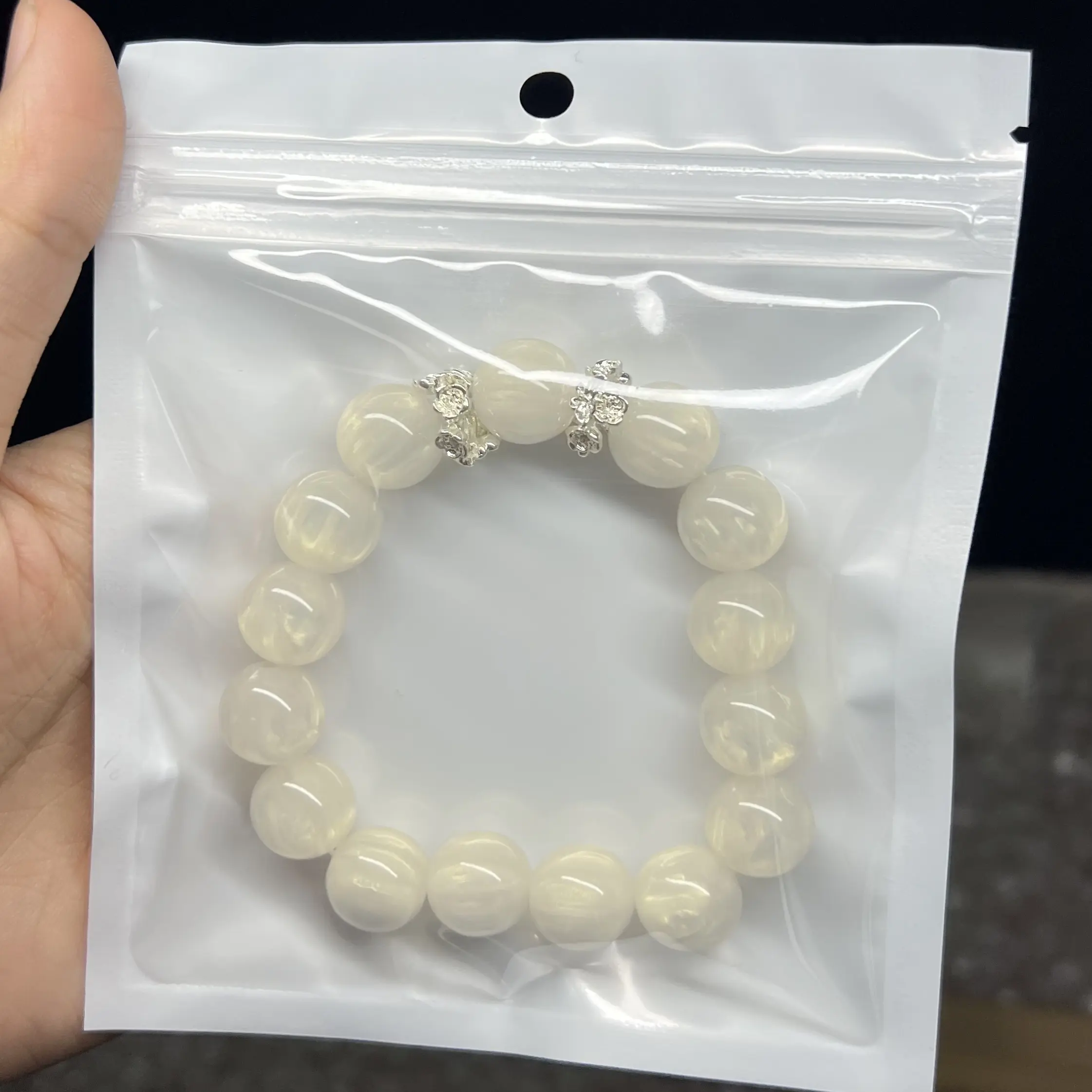 卡12珠子diy手链单圈散珠