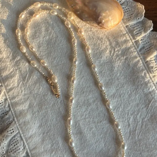 秋冬简约轻奢毛衣链