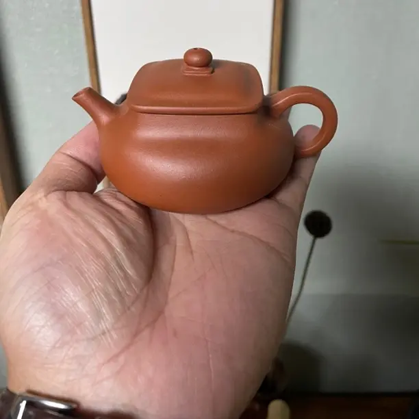 贤源居原矿零添加黄龙山朱泥乾坤壶