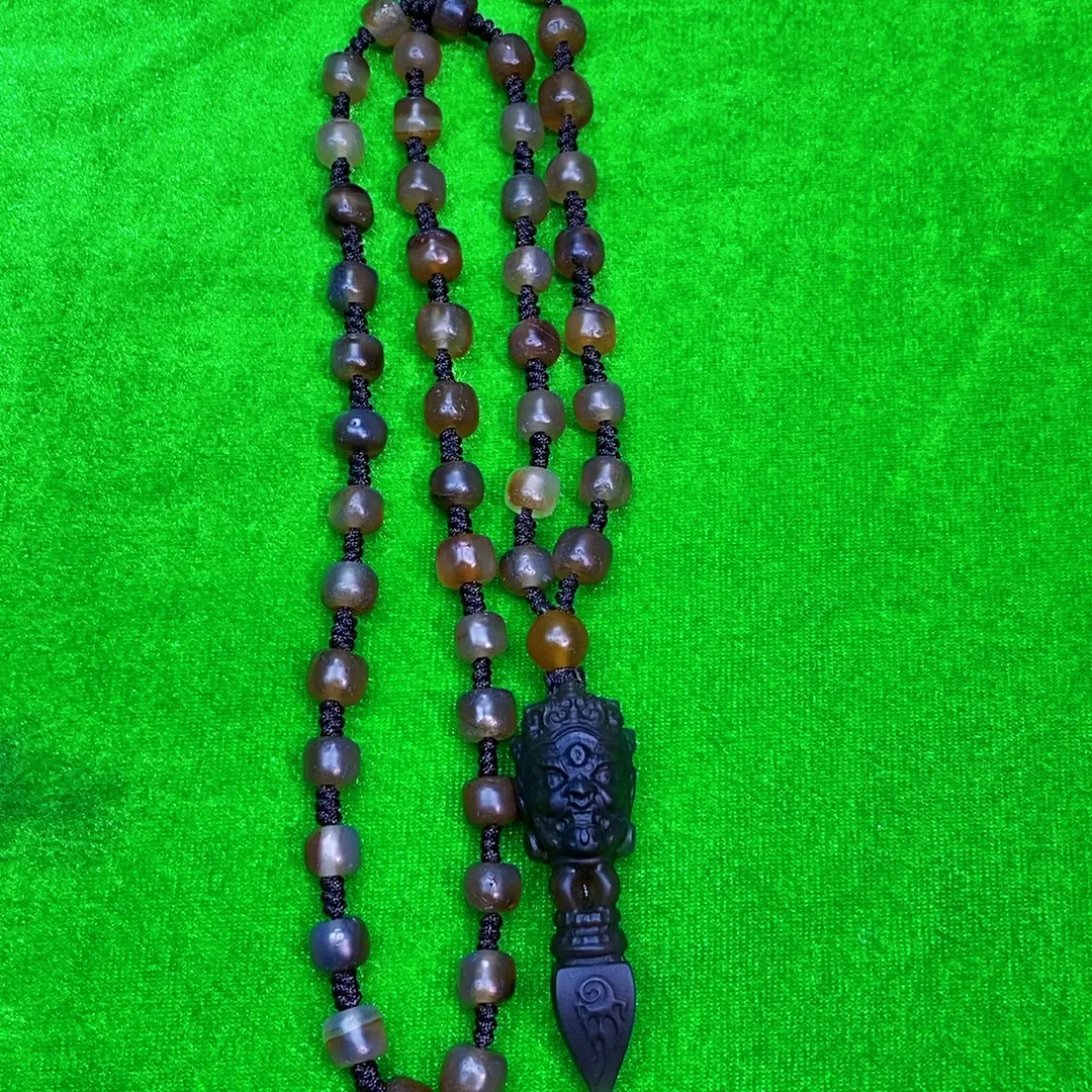 降魔杵手工雕刻项链