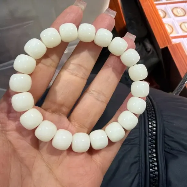 菩提根绕指柔文玩手串学生男女盘玩佳品