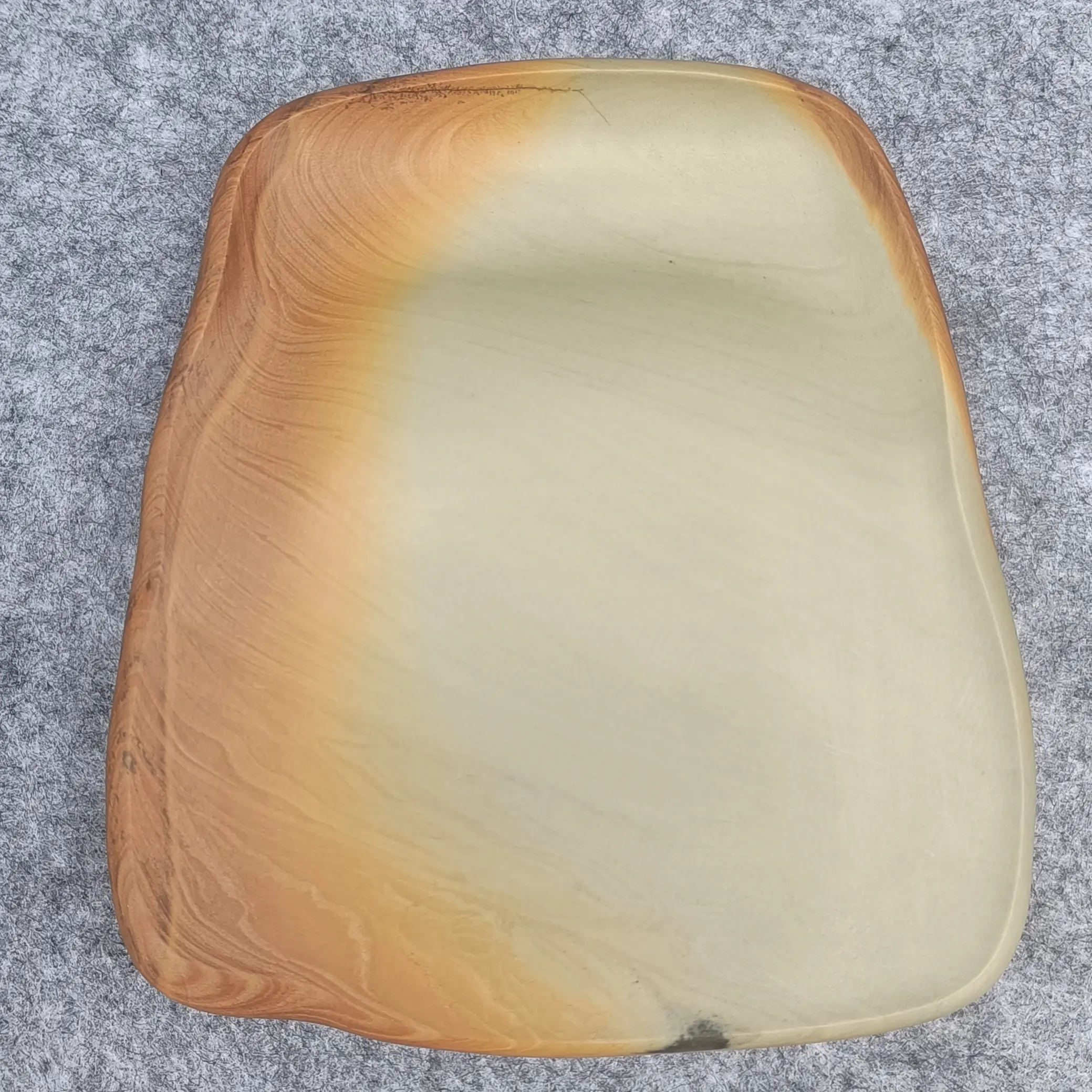 洮河硯瓜皮黄颜色亮丽质地细腻温润