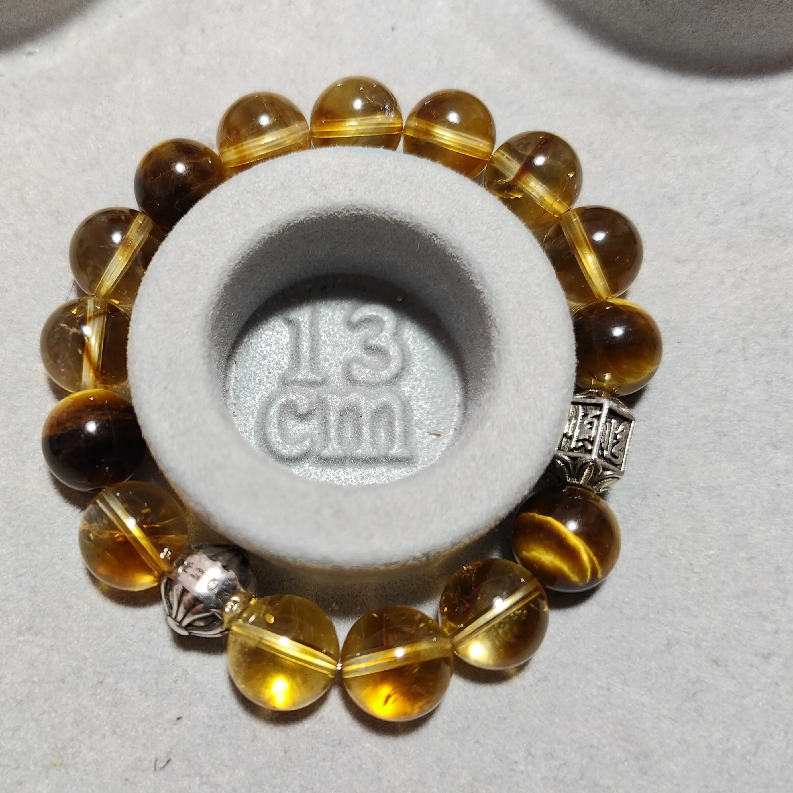 黄塔晶黄虎眼金霸天DIY设计款