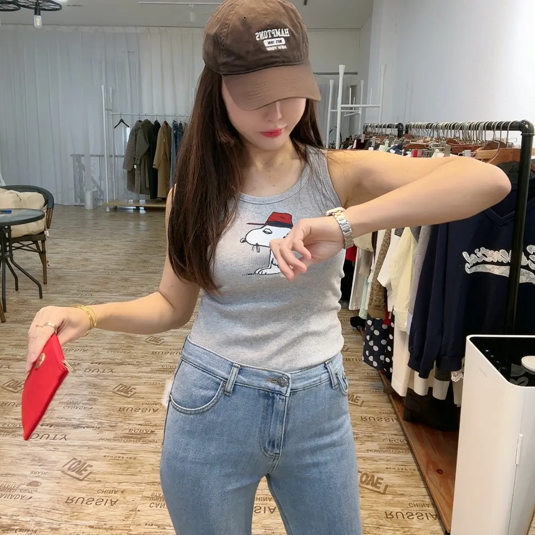 吊带背心女宽边无袖修身百搭内搭打底衫上衣