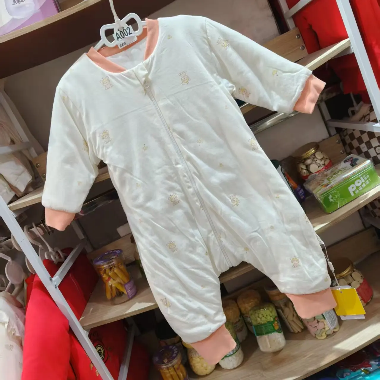 男女宝宝秋冬季节睡袋夹棉睡袋薄棉防踢被大睡袍婴幼儿童睡袋