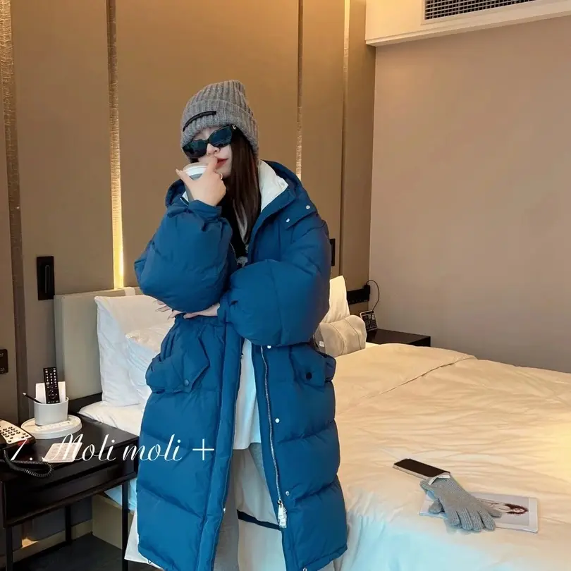 欧洲站2025冬季新款简约休闲百搭时尚加厚潮流羽绒服女集合