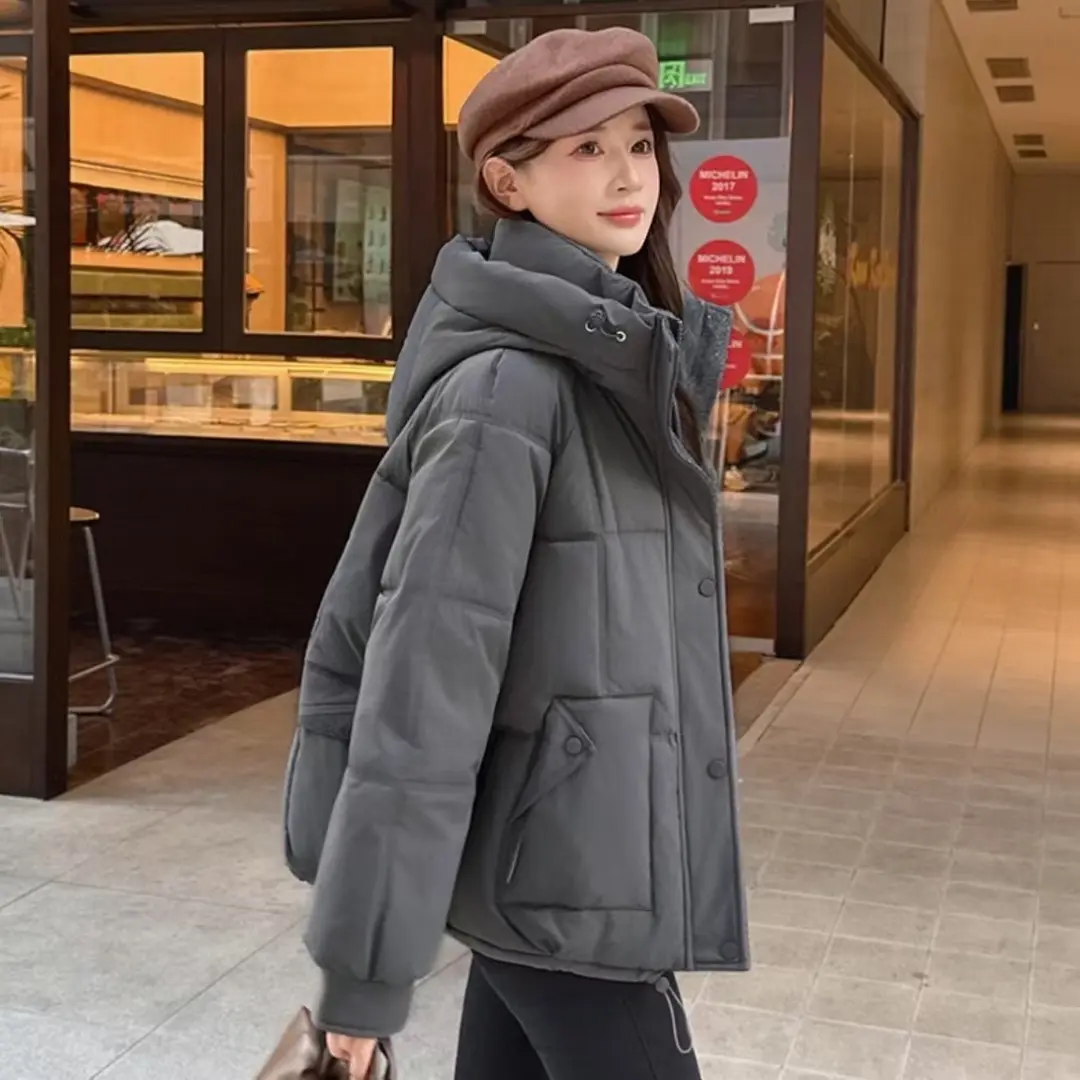 505款保暖亮闪棉衣