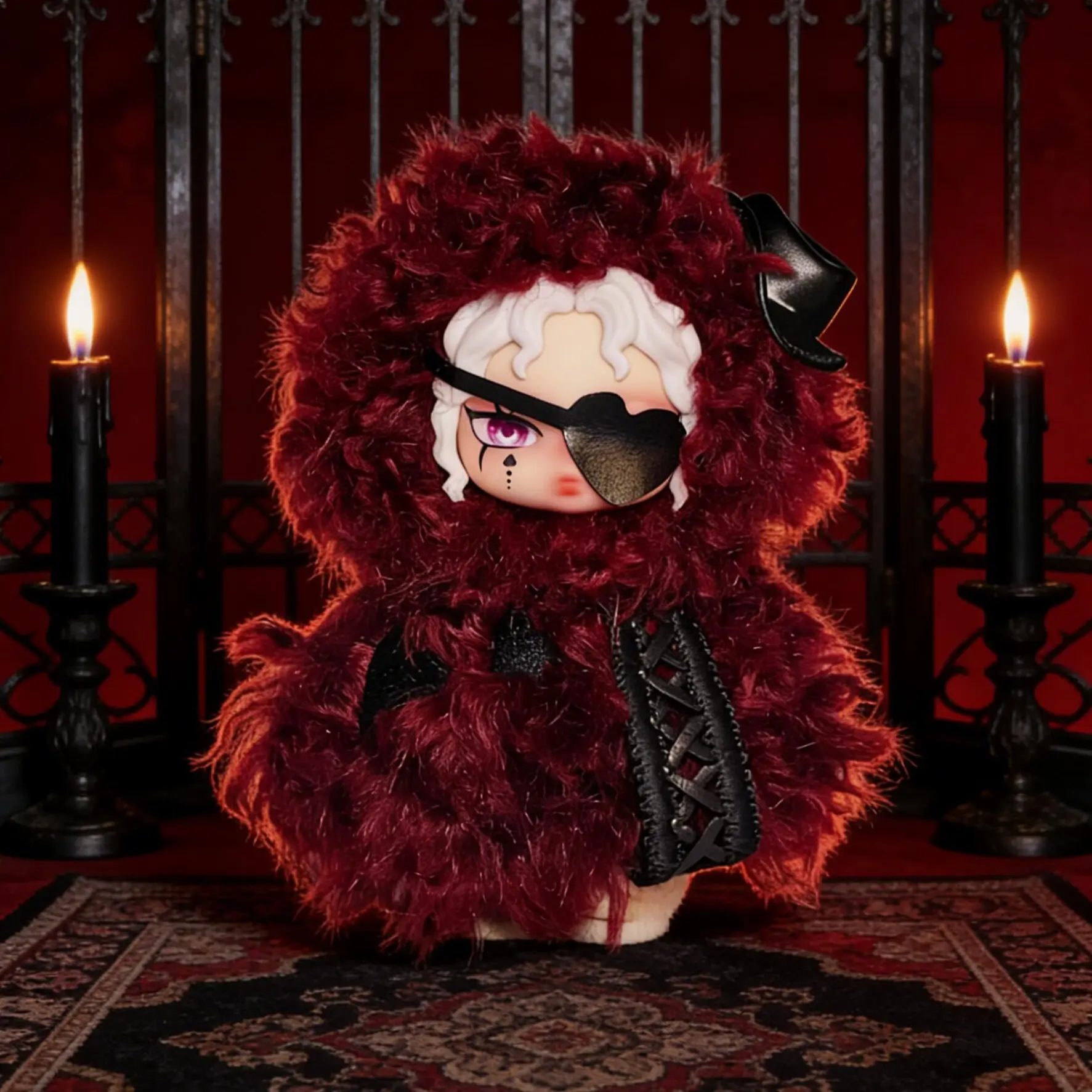 （新品首发丨艾丽斯-卡牌契约系列毛绒潮玩盲盒挂件奶酷