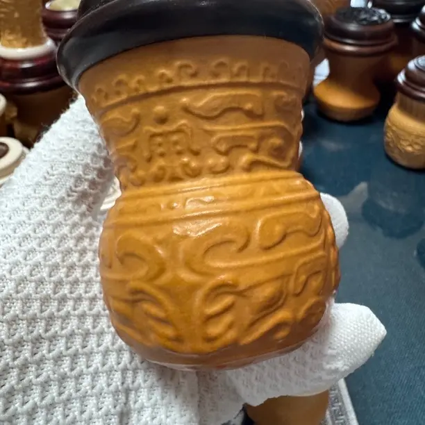 手工雕刻天然材质文玩鸣虫葫芦拍品专用