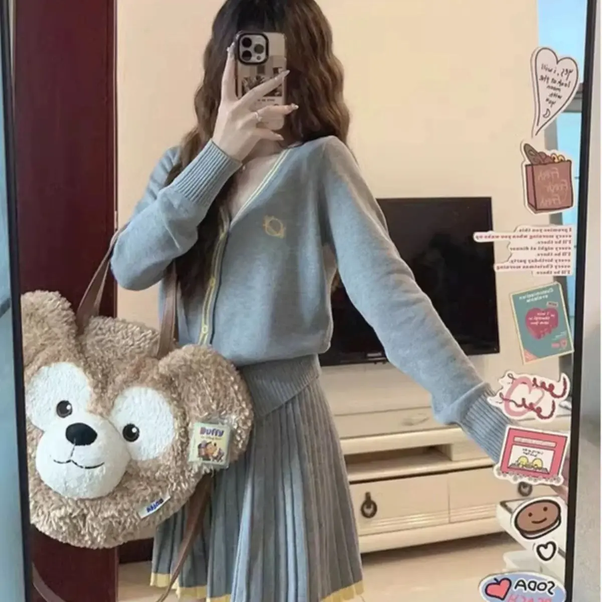 秋冬季女装时尚穿搭一整套