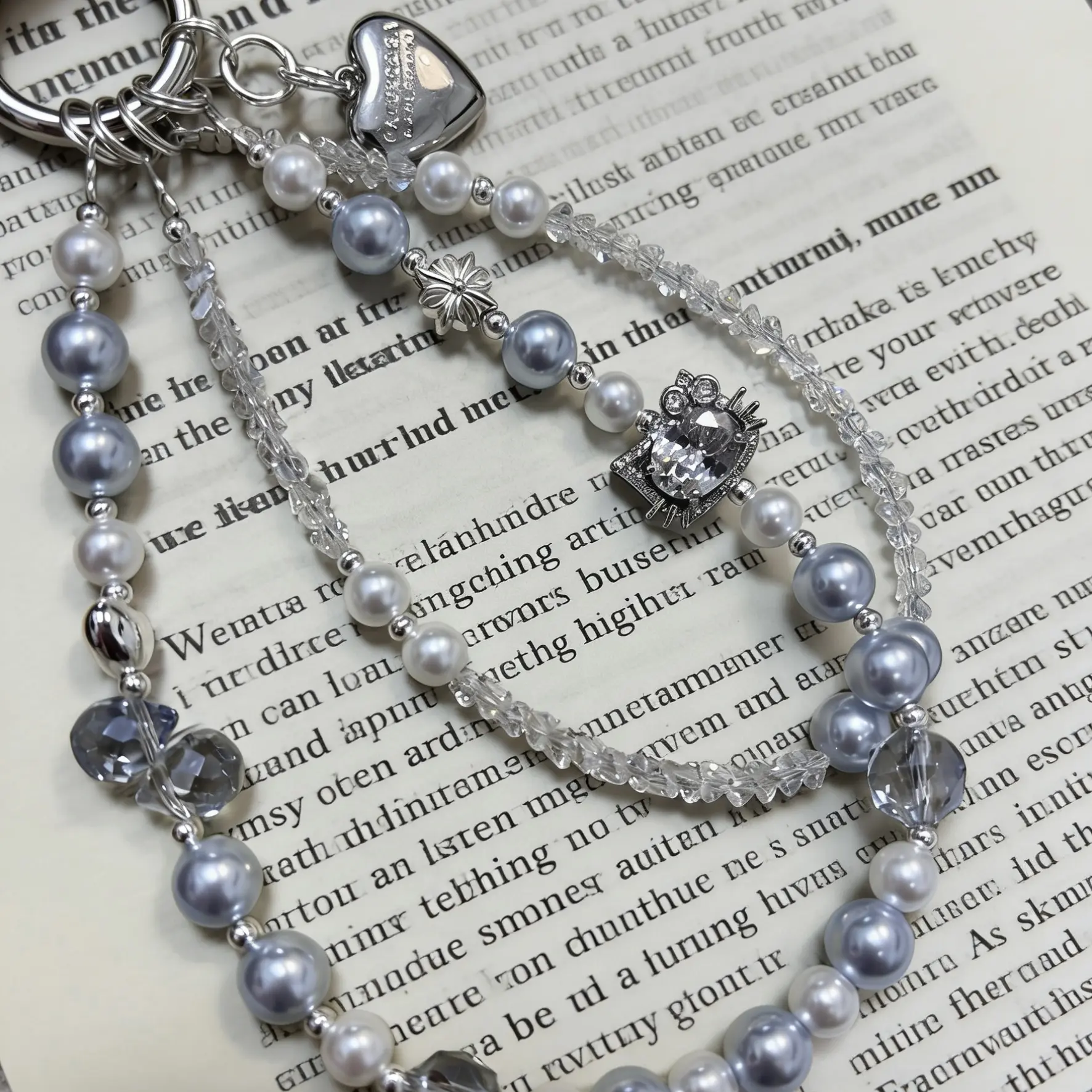 时尚手机链百搭*锆kt208*