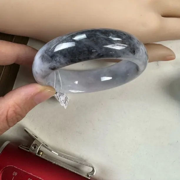 天然翡翠乌鸡半山水冰起胶宽版轮胎56.8