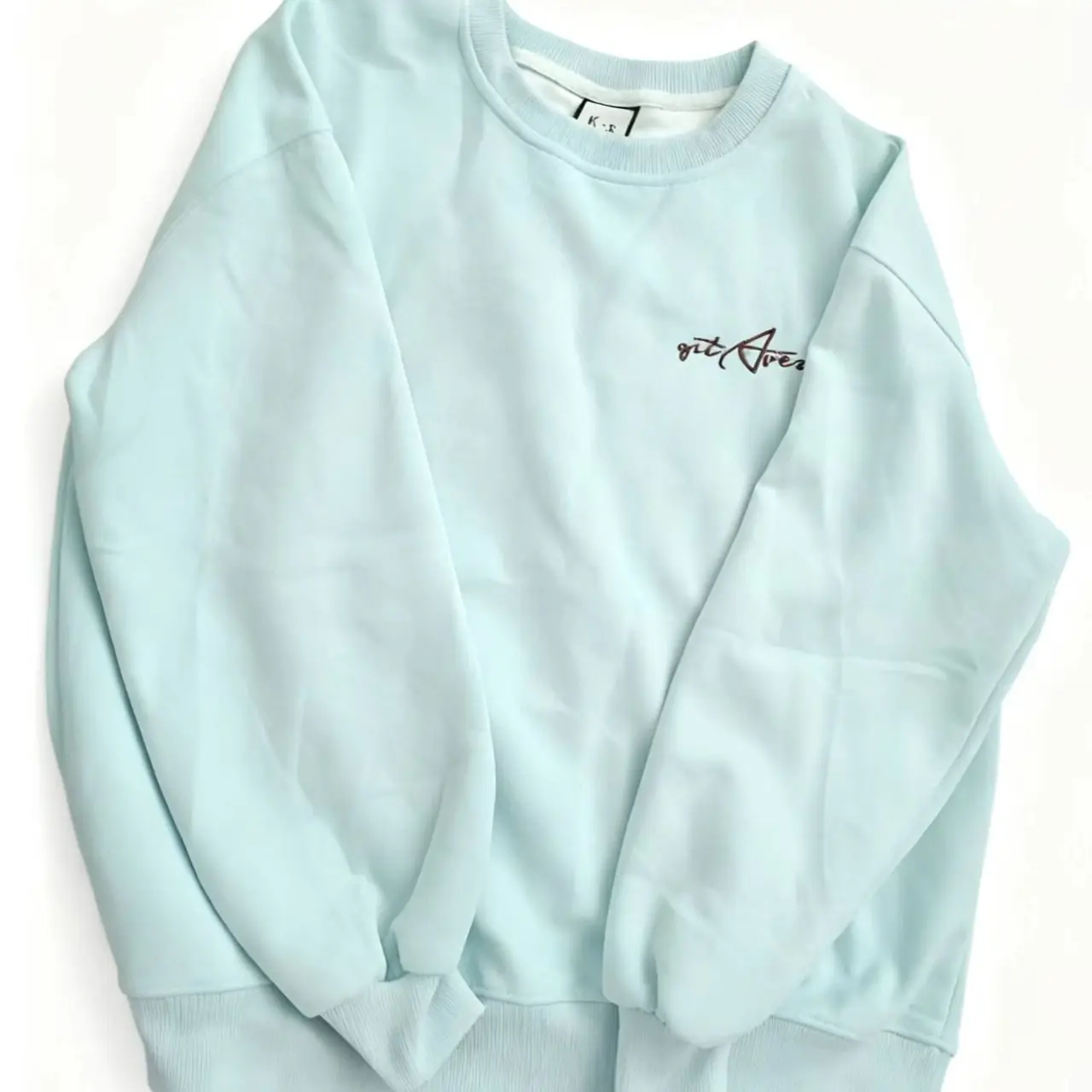 秋冬季圆领卫衣女韩版休闲百搭潮流长袖上衣外套