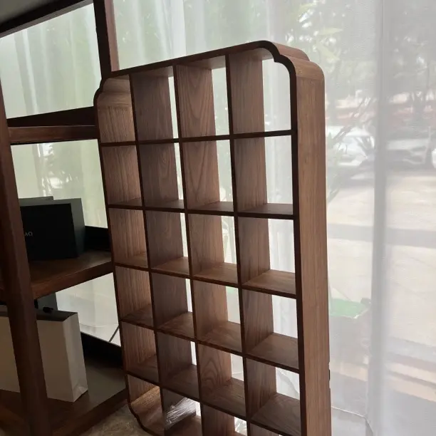 北美黑胡桃木多宝格24格85.5×50×11单格11×13