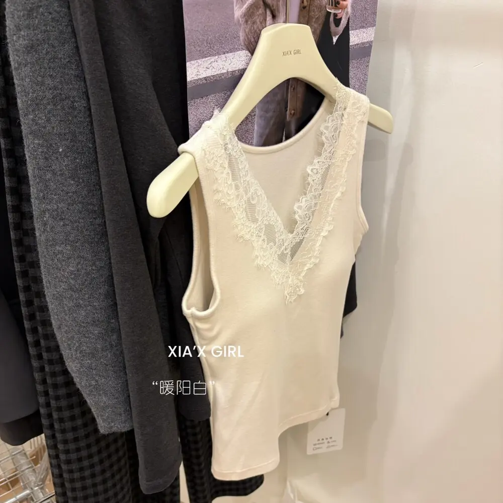 【大叔家】吊带背心修身显瘦内搭打底上衣