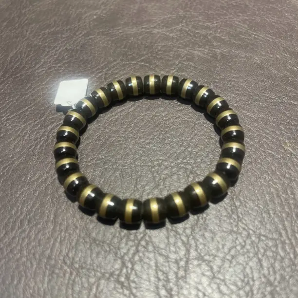 天然全品椰蒂宽腰带文玩手串