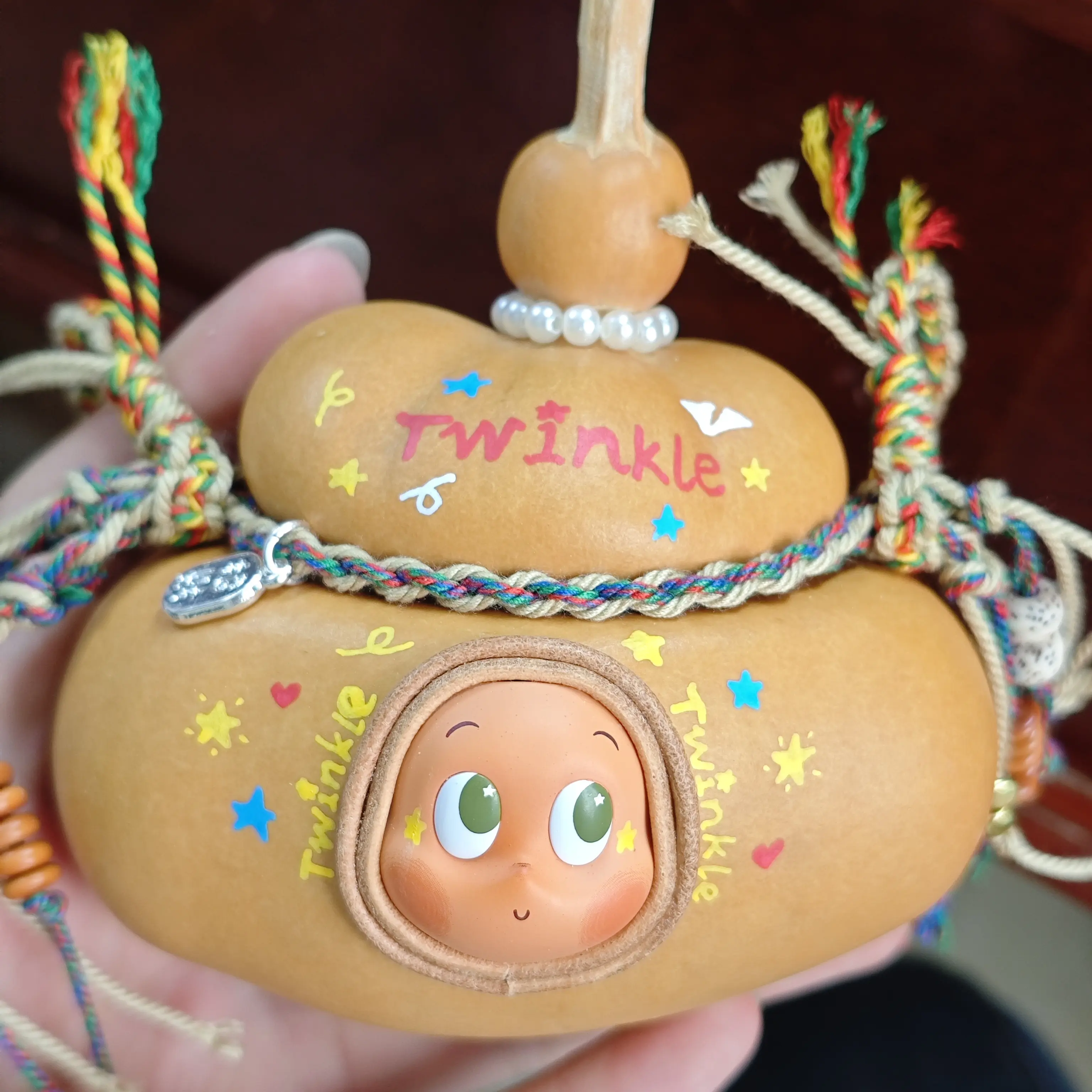 天然手工可爱表情葫芦 超萌文玩挂饰创意礼品