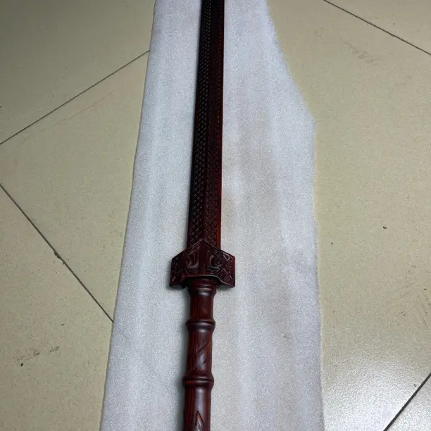 非洲紫檀木竹汉剑