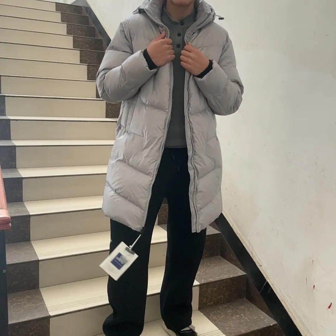 中长款极寒系列男女同款连帽加厚冬季保暖外套