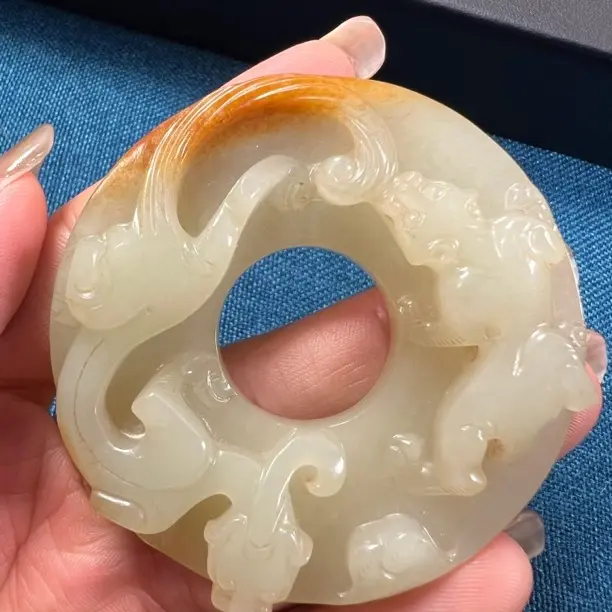 古玉挂件脖挂和田玉