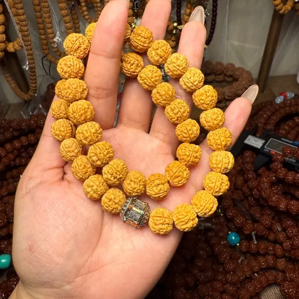 小金刚菩提13mm双圈原皮高密满肉手持文玩盘玩男女手链