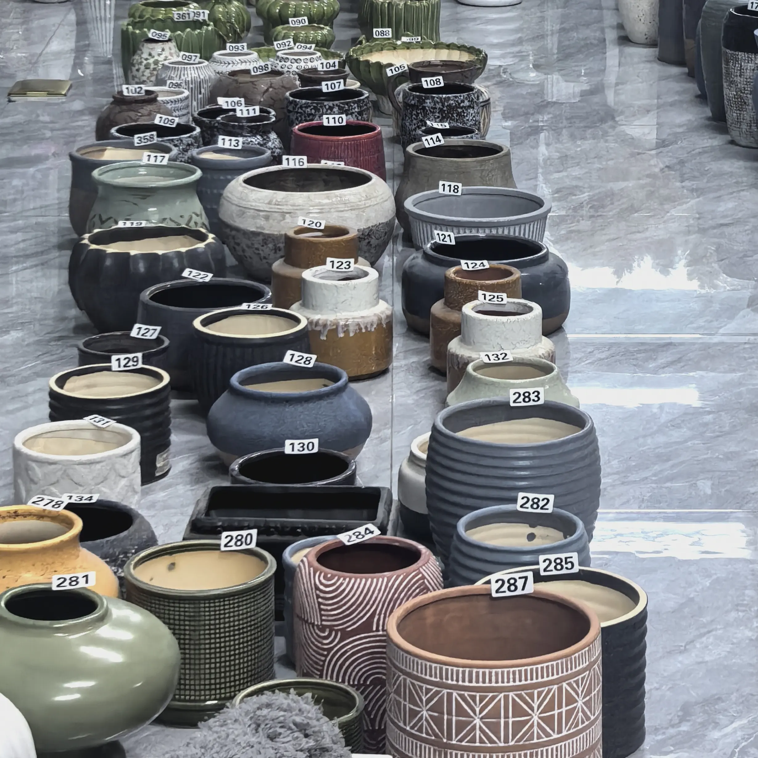 填写好编号下单，手工手拉复古高级花盆花瓶