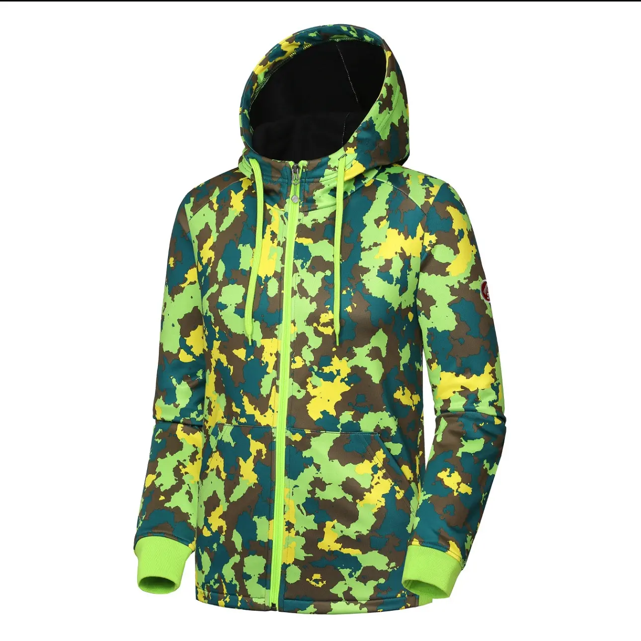 男士秋冬防泼水保暖软壳拉链衫外套户外运动冲锋衣上衣