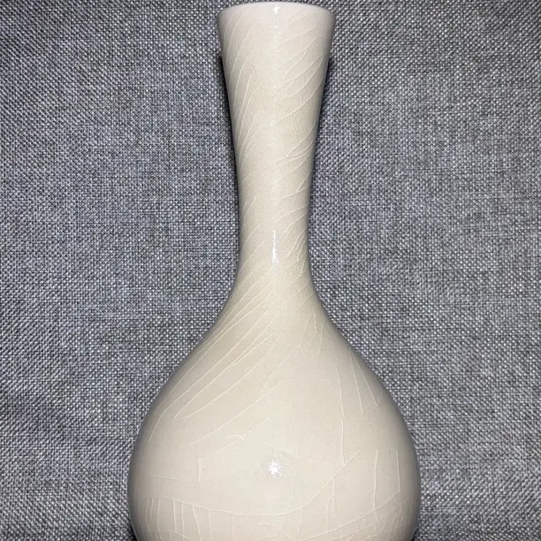 陶瓷中式禅意复古花瓶办公室桌面水培花插摆件