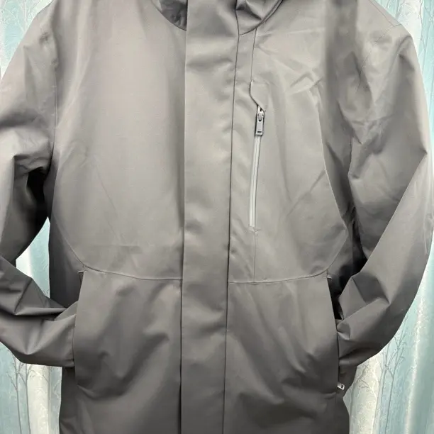 男士连帽加厚可拆洗保暖羽绒服时尚休闲 三合一男款长款运动防风