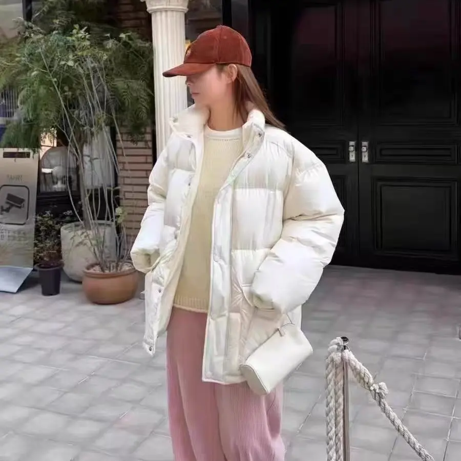 25新款韩系ABLE冬季时尚百搭立领保暖羽绒服