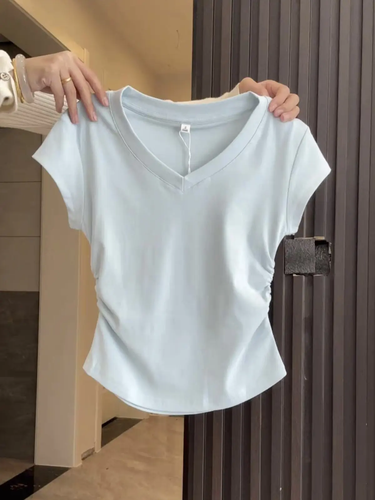 【1501-1600】轻奢样衣 上衣百搭纯色